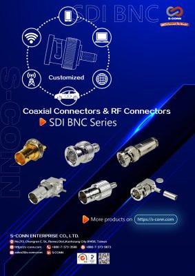Coaxial Connectors & RF Connectors SDI BNC Series