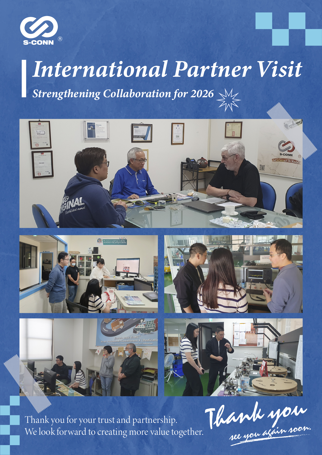 🌐International Partner Visit